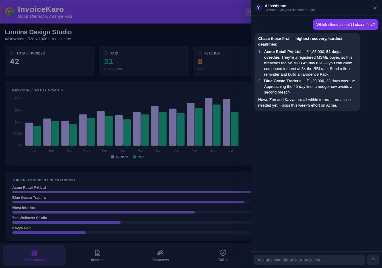 An AI that helps you get paid